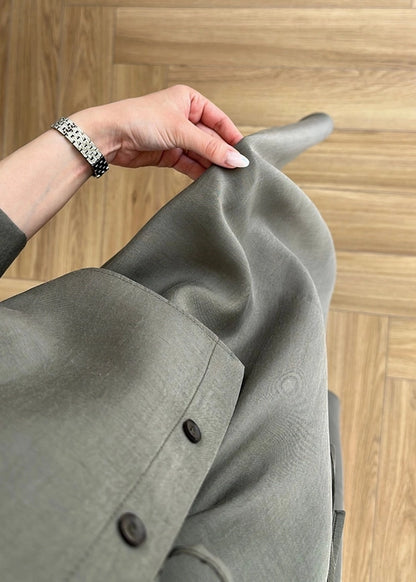 Gömlek Elbise Tensel Takım HAKİ